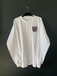 England 1963 Home Football Shirt XL #6 Bukta Long Sleeve Vintage Player Style  for sale on Ebay