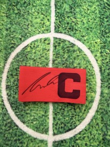 Aaron Ramsey Of Wales, Arsenal, Cardiff & Juventus Signed Captain Armband wCOa for sale on Ebay