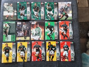 PLYMOUTH ARGYLE COLLECTION OF 15 HAND SIGNED FOOTBALL TRADING CARDS for sale on Ebay