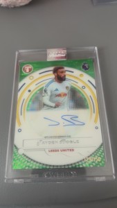 2025-26 Topps Premier League Pristine Jayden Bogle Encased Auto /150 Leeds Utd for sale on Ebay