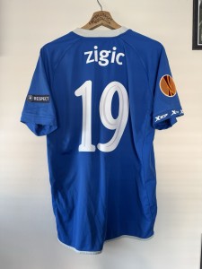 Birmingham City 2011-12 Home Football Shirt Men’s Medium #19 ZIGIC Europa League for sale on Ebay