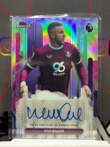 2025-26 topps finest premier league Kyle Waalker auto Burnley for sale on Ebay