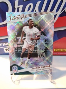 Panini 2025-26 Prestige EFL Aribim Pepple Plymouth Argyle Xtra Time Diamond for sale on Ebay