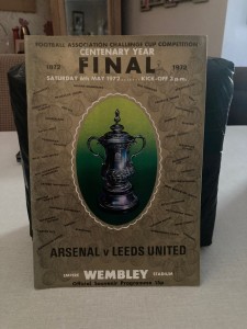 1972 FA Cup Final Arsenal v Leeds United Programme & Ticket for sale on Ebay