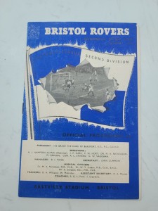 Bristol Rovers V Liverpool 8.3. 1958 - Division 2 for sale on Ebay