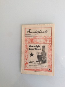 SUNDERLAND V MANCHESTER UNITED 18.10.1947 for sale on Ebay