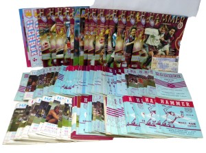 Hammer West Ham United Vintage Football Programmes KM6 for sale on Ebay