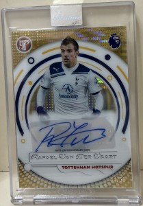 Rafael Van Der Vaart Gold Auto /50 Topps Pristine 25-26 Tottenham Hotspur Fc for sale on Ebay