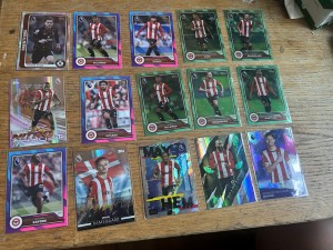 Topps Premier League 2026-2027 Brentford 15-Card Lot Parallel & Insert for sale on Ebay