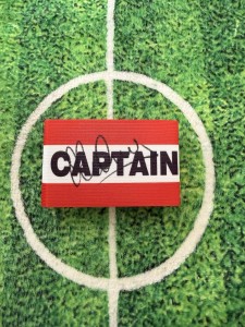 Michael Owen Of England, Liverpool & Newcastle Utd Signed Captain Armband wCOA for sale on Ebay