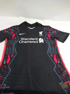 Nike Liverpool FC 2020 21 Third Shirt Black 2XL Dri-FIT Mens for sale on Ebay