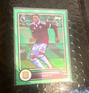 topps premier league 2026/27 brian madjo aston villa #46 rookie parallel for sale on Ebay
