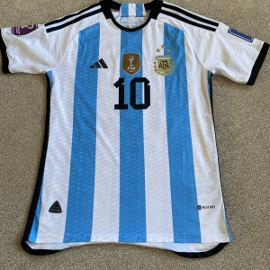 Argentina Football Shirt Messi UNOFFICIAL Men’s Size Large for sale on Ebay