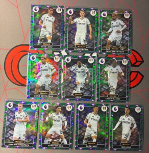 2025-26 topps merlin premier league vhs refractor 10 card bundle Fulham for sale on Ebay