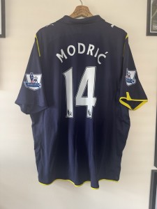 Tottenham Hotspur 2009-10 Away Football Shirt Men’s XXL #14 MODRIĆ for sale on Ebay