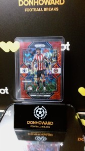 Panini Prizm 2022-23 Premier League Christian Norgaard Red Choice /30 Brentford for sale on Ebay