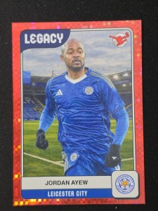 2025/26 Panini Football EFL - Red /10 Jordan Ayew Leicester City Legacy for sale on Ebay