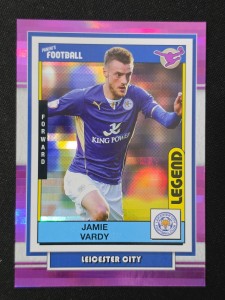 2025/26 Panini Football EFL - Jamie Vardy Leicester City Purple /49 Velocity for sale on Ebay
