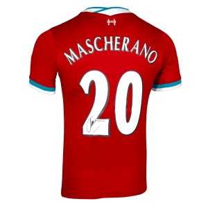 Javier Mascherano Signed Liverpool Shirt 2020-21 Number 20 Autograph Jersey COA for sale on Ebay