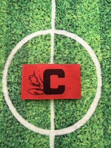 Ray Parlour Of England, Arsenal & Middlesbrough Signed Captain Armband wCOa for sale on Ebay
