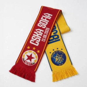 Cska Sofia - Maccabi Tel Aviv Matchday scarf/UEFA Europa League 2026/2027 for sale on Ebay