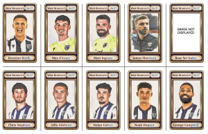 WEST BROMWICH ALBION : 26/27 : Complete Base Set of 30 Football Trading Cards for sale on Ebay