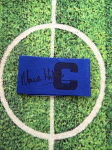 Maurice Malpas Of Scotland & Dundee United Signed Captain Armband wCOA for sale on Ebay