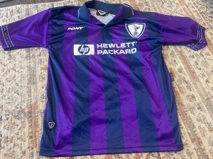 Vintage Pony Tottenham Hotspur 1995/97 Away Football Shirt Large 42/44 SPURS for sale on Ebay