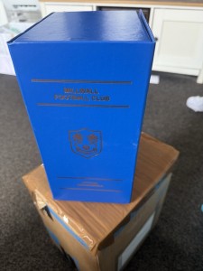 Large Millwall programme Box  For Programmes for sale on Ebay