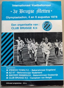 1978/79 Club Brugge Belgium v Ipswich Town, AZ 67 Holland, Wacker Innsbruck for sale on Ebay