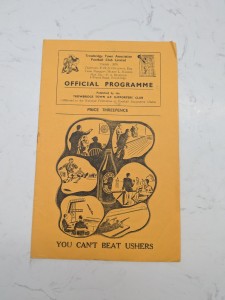 Trowbridge Town V Western League XI 3.9. 1956 for sale on Ebay