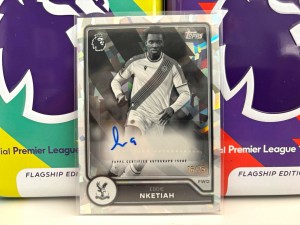 Topps Premier League 2026/27 Eddie Nketiah Crystal Palace Auto BA-EN 16/75 for sale on Ebay