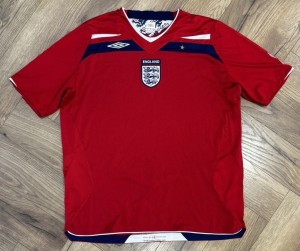 England Umbro 2008/09/10 Awy Shirt - Size Adult XX Large - 24inch P2P for sale on Ebay