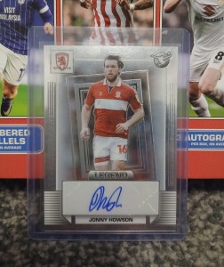 Panini EFL Football Jonny Howson Middlesbrough LA-3 Legend Autograph Insert for sale on Ebay