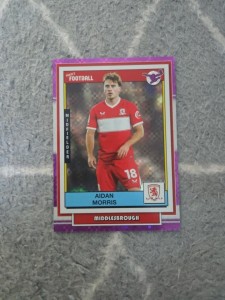2025/26 Panini Football EFL - Purple /49 Aidan Morris Middlesbrough for sale on Ebay