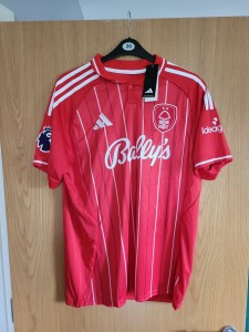 Nottingham Forest Adidas Shirt XL BNWT Murillo 5 Home Shirt Jersey for sale on Ebay