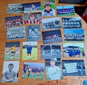 Signed Football Photographs x20 (all 8'' x 6''). for sale on Ebay
