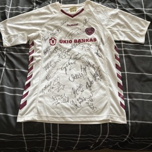 Hearts Of Midlothian Signed Shirt for sale on Ebay