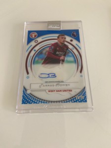 Jarrod Bowen Topps Pristine West Ham auto /75  for sale on Ebay