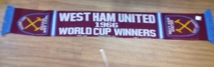 West Ham World Cup Winners Scarf H14 for sale on Ebay