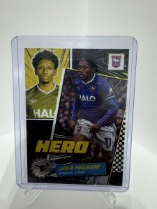 Ipswich Town 1/1 Jayden Philogene Hero Card Efl 25/26 Season for sale on Ebay