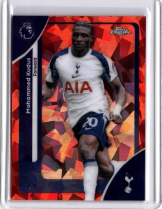 Mohamed Kudus /5 - Tottenham - 2026 Topps Sapphire Premier League  for sale on Ebay