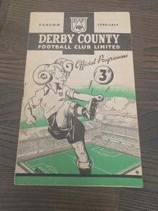 Derby County Res V Bolton Wanderers Res 18/2/1950 Central League for sale on Ebay