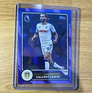 Topps Premier League Dominic Calvert-Lewin Leeds United Soccer Trading Card for sale on Ebay
