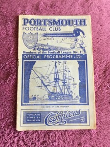 1937/38 PORTSMOUTH v  GRIMSBY TOWN - FOOTBALL PROGRAMME for sale on Ebay