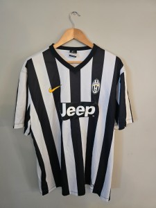 Original Genuine Nike Juventus Home Black White Football Shirt Men’s XXL Vintage for sale on Ebay