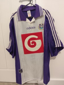Anderlecht 1997-98 Vintage Football Shirt Home XL for sale on Ebay