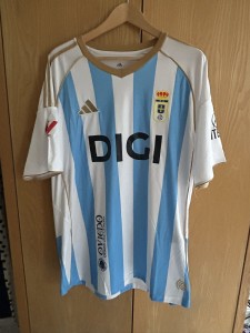 Real Oviedo - Home Shirt - Adidas - 2025/26 - XXL / 2XL for sale on Ebay