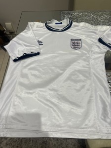 England 1999/2001 Umbro remake Football Shirt size XL  for sale on Ebay