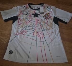 Ghana Medium Adults 2024-25 PUMA Football Shirt Home Shirt. for sale on Ebay